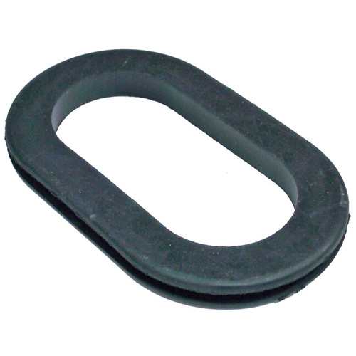 Trim Ring Black Oval Thru Hull 65mm ID
