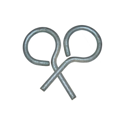 Rowlocks Galvanised Closed Ring 12mm (Pair)