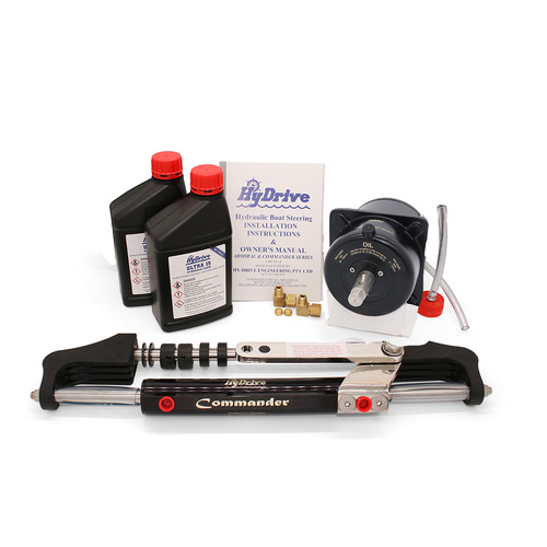 HyDrive Commander Outboard Kit 1 with 101 Helm (no tubing)