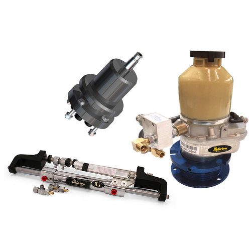 Hydrive Powerkit-M12 12V Power Steering Starter Pack with 211BH-XT Cylinder