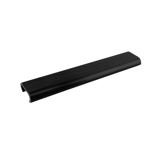 Replacement Ladder Tread Moulded Ribbed Nylon Black