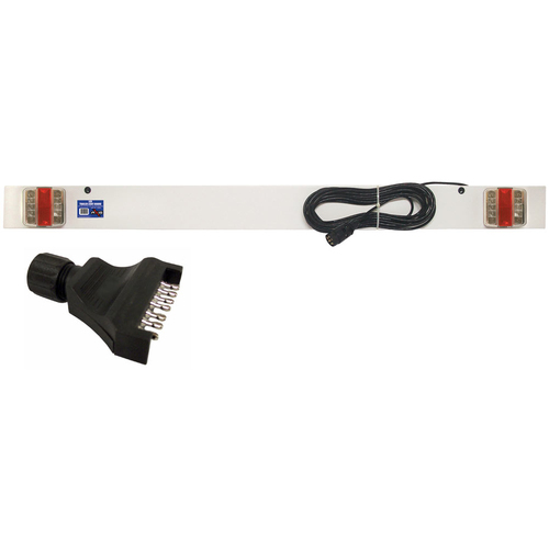 Trailer Light Board LED with 7 Pin Flat Plug