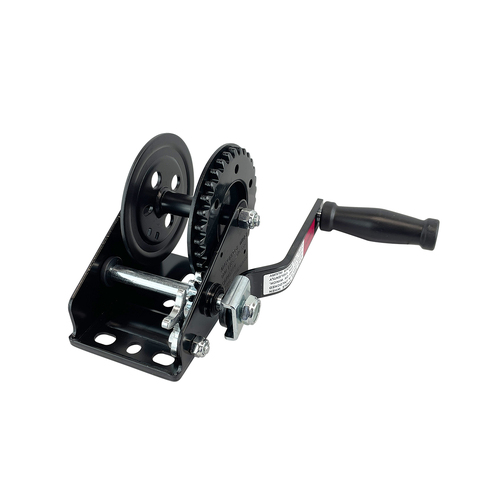 Boat Manual Trailer Winch Single Gear 450kg 4:1 Ratio