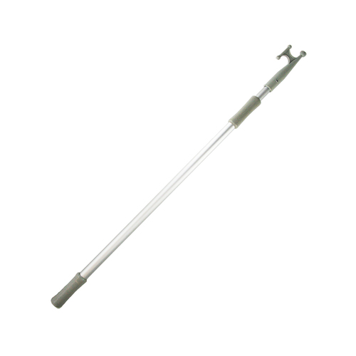 Telescopic Aluminium Boat Hook Grey Head 1.2 - 2.1m