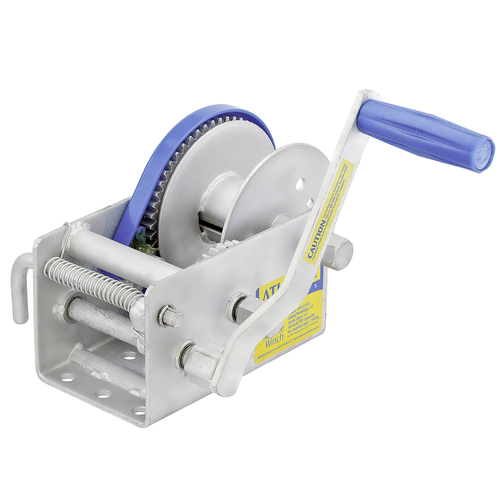 Atlantic Trailer Winch HD 1500kg 15:1/5:1/1:1 without Cable
