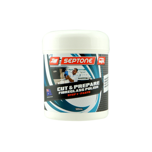 Septone Fibreglass Polish Step 1 'Cut & Prepare' Paste 500ml