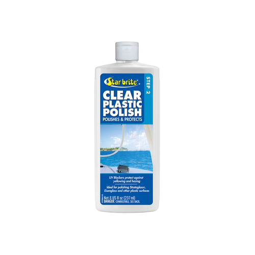 Starbrite Clear Plastic Polish 237ml