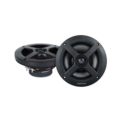 Aquatic AV RG112 Marine Speakers Pro+ Series 6.5 Inch Black