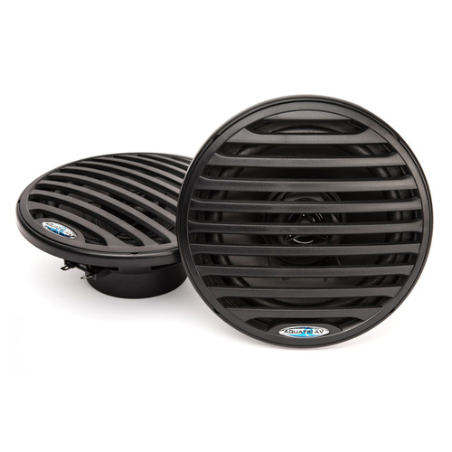 Aquatic AV EC122 Marine Speakers Economy Series 6.5 Inch Black (Pair)