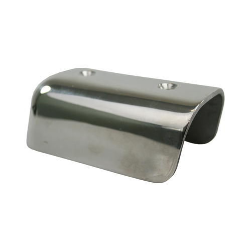 Gunwale End Cap Stainless Steel Suits 35mm Profile