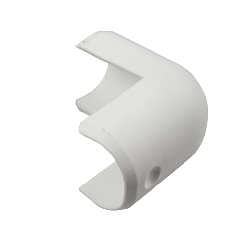 Gunwale Nylon Plastic Corner Cap fits 40mm White