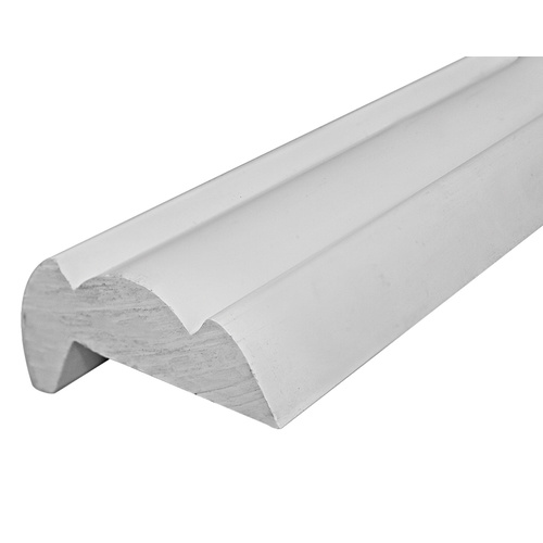 Gunwale Rub Rail Rigid PVC 50mm x 3.65m