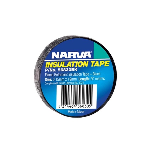 Insulation Tape 20mtrs Black