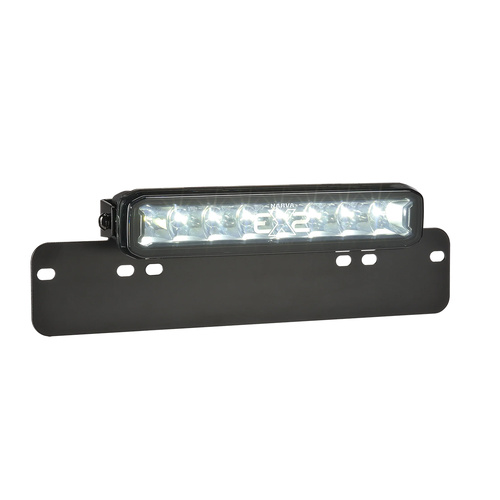 Narva 10-inch EX2 Blackout Light Bar Single Row Licence Plate