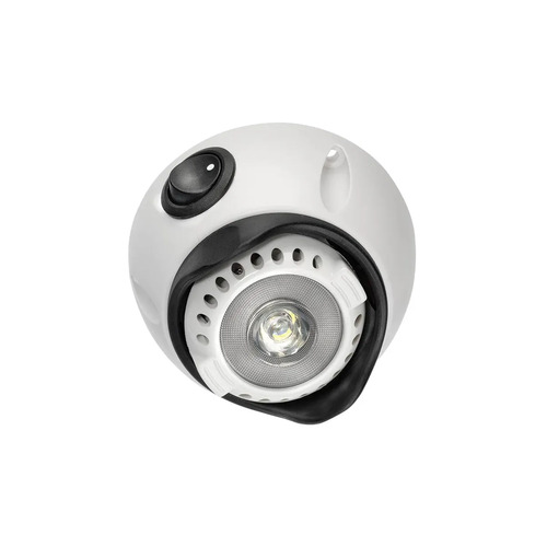 LED Interior Swivel Lamp White Housing with Off/On Switch 10-30Volts