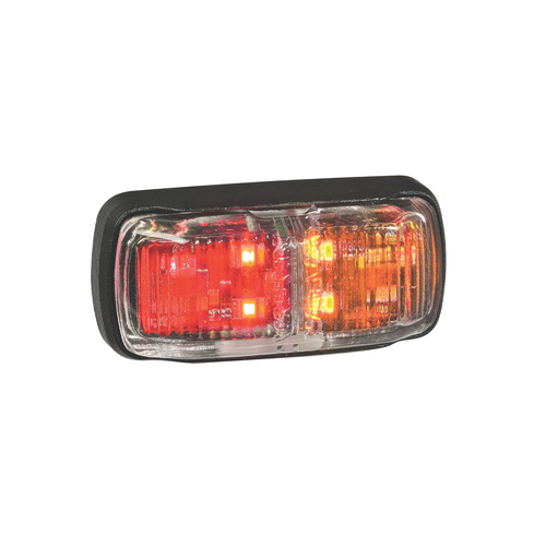 Narva Model 63 Side Marker LED Red/Amber 500mm Cable