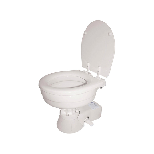 Quiet Flush Toilet Saltwater Flush Standard Bowl 12v