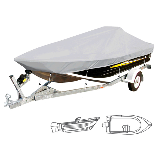 Oceansouth Side Console Boat Storage & Towing Cover 4.1m - 4.3m
