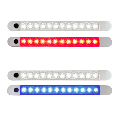 Waterproof LED Strip Light Dual Colour with Switch 240mm 12V