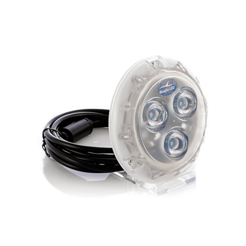 Bluefin LED Piranha P3 Underwater Boat Light Aluminium Base Single Colour