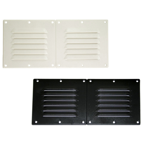 Vent Louvre Plastic with Serration