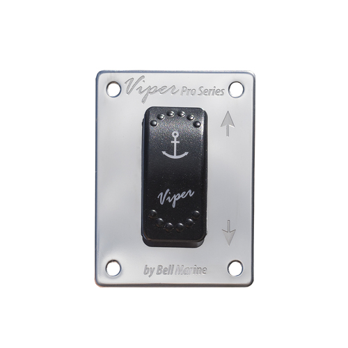 Viper Pro Switch Panel with LED Anchor (On)/Off/(On) Rocker Switch