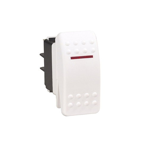 Carling V-Series Contura II Rocker Switch White On/Off