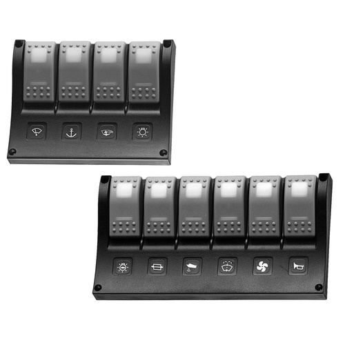 LED Rocker Switch Panel 12V