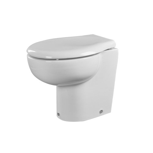 Electric Toilet Silent Flush Ultra Slim Bevelled 12V or 24V
