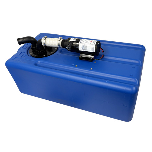 Reinforced Waste Water Tank Kit with Macerator Pump