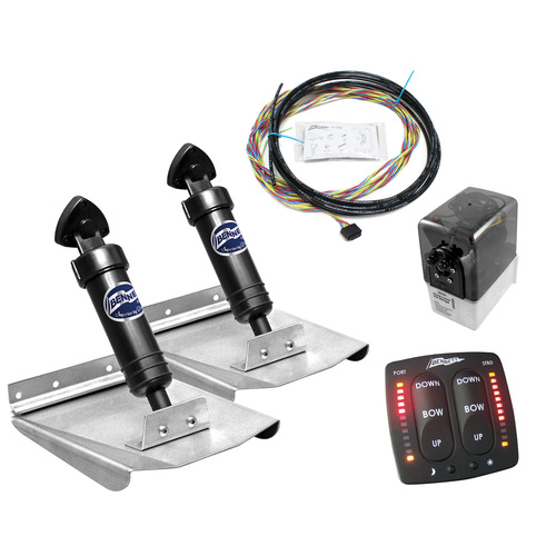 Bennett Marine Sport Hydraulic Trim Tab Complete System with Electric Indicator Control