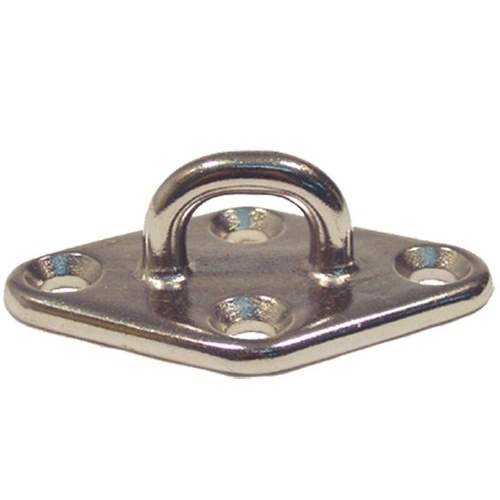 Diamond Eye Plate - Stainless Steel