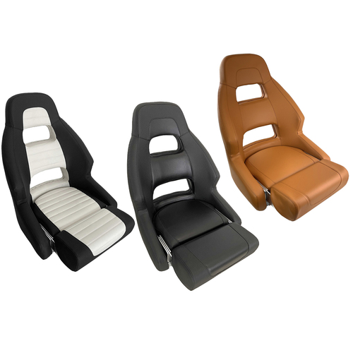 RM52 Flip-Up Boat Seat