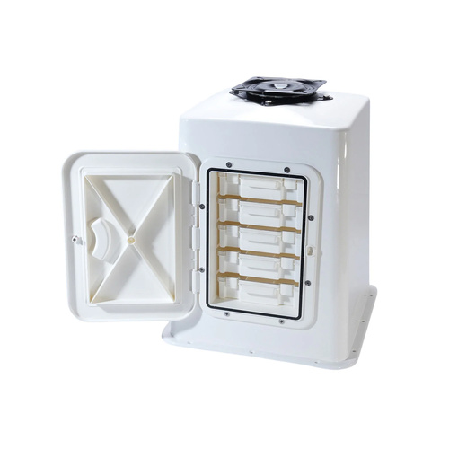 Oceansouth Boat Seat Box with Shelves & Tackle Boxes