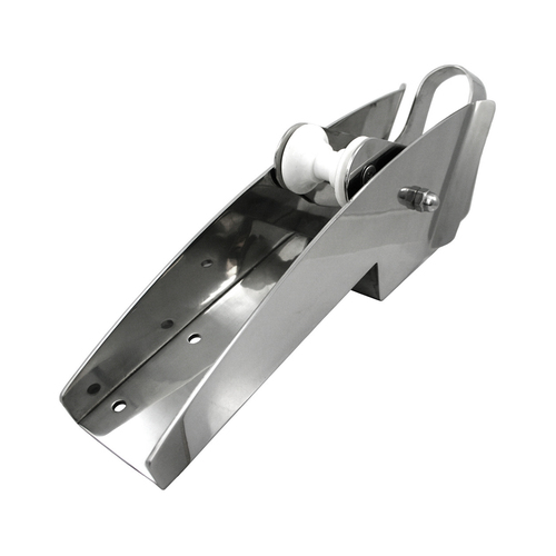 Bow Roller Self Launching Hinged Stainless Steel