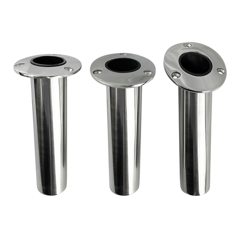 Rod Holders Heavy Duty Stainless Steel with PVC Insert and Drain