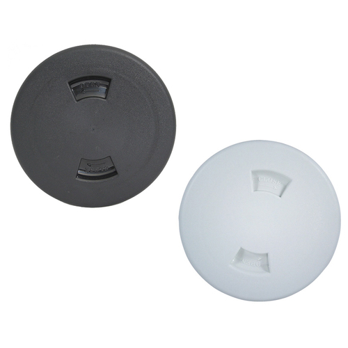 Inspection Ports Plastic with Full Cover Lid 6 Inch