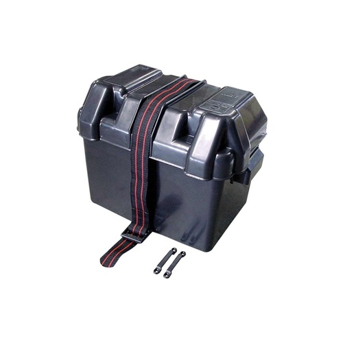 Marine Battery Boxes with Tie-Down Straps