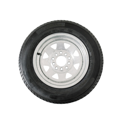Galvanised Steel Wheel Rim & Tyre