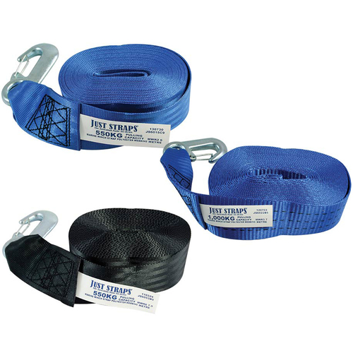Boat Trailer Winch Strap with Snap Hook