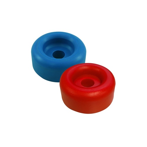 End Cap Rollers High Density Polyethylene 70x28x13mm