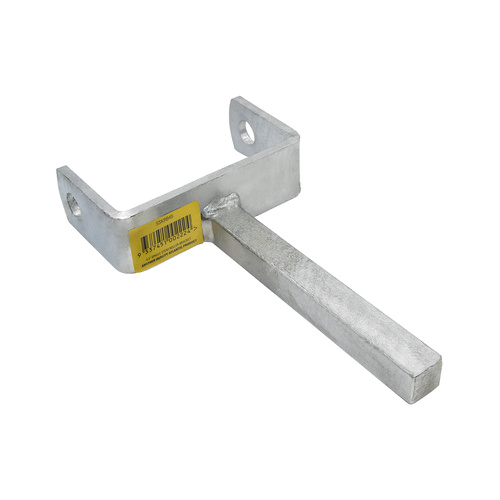 Galvanised Roller Bracket with Single Stem