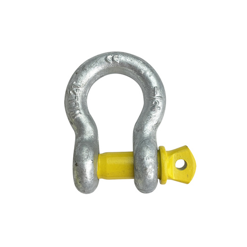 Bow Shackle Galvanised Steel Load Rated