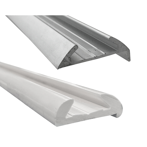 Gunwale Boat Trim PVC or Aluminium Extrusion 38mm x 3.65m