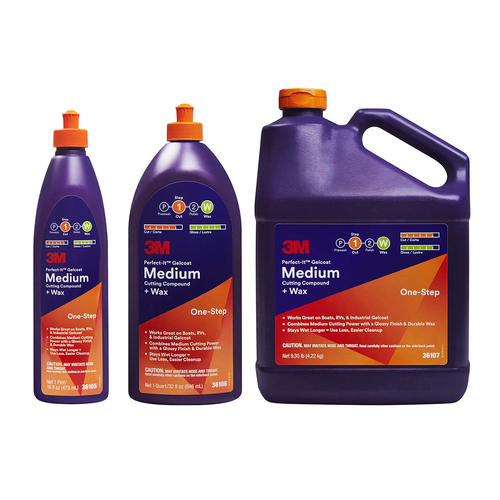 3M Perfect-It Gelcoat Medium Cut Compound