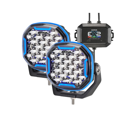 Narva EX2R LED RGB Hybrid Pattern Driving Light Kit