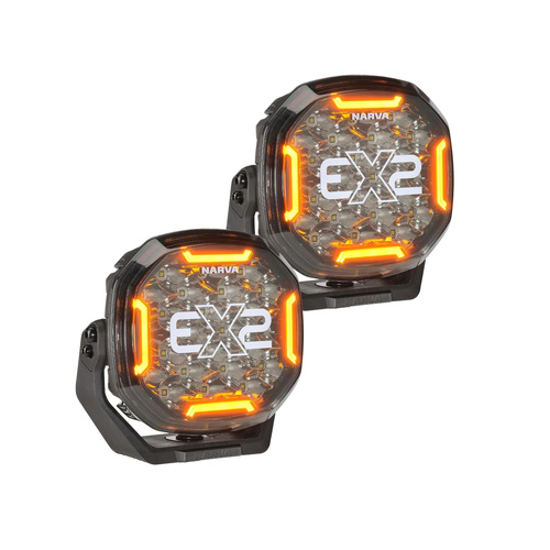 Narva EX2 LED Blackout Driving Lights (Pair)