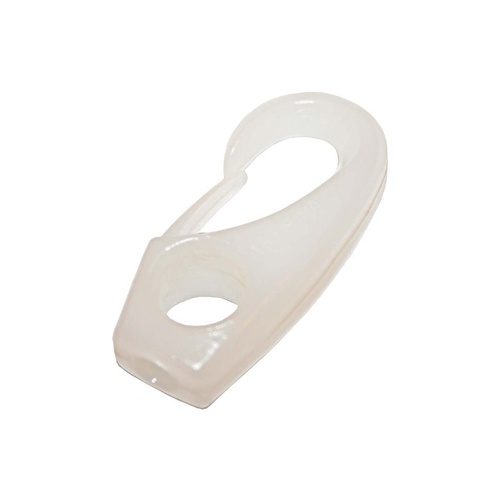 Shockcord Nylon Hooks - White