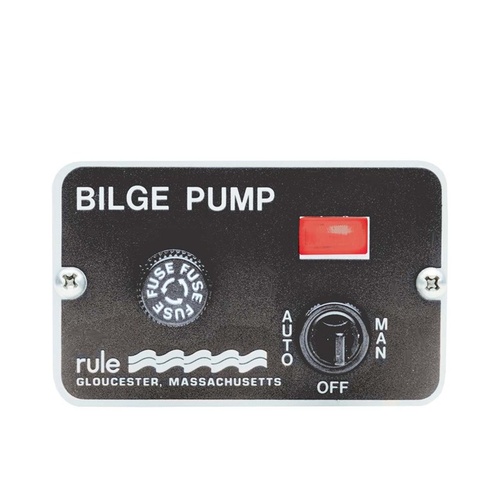 Bilge Switch Panel - Deluxe 3 Way Switch