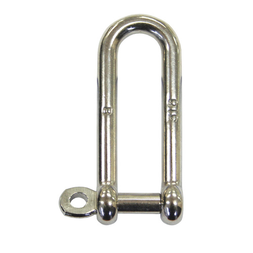 Long D Shackle Stainless Steel